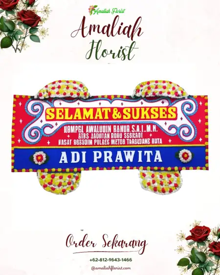 Papan Bunga Ucapan Selamat Miritpetikusan