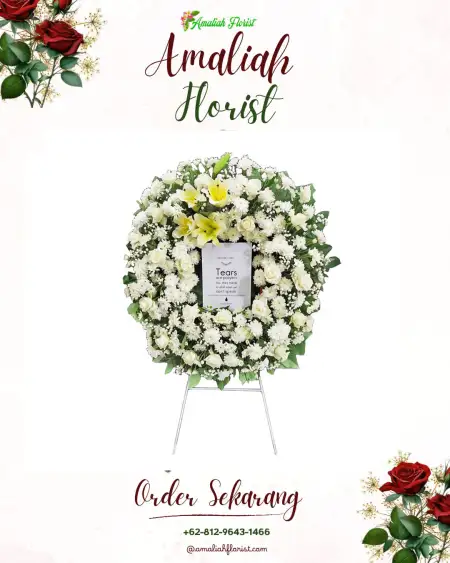 Krans Bunga Duka Miritpetikusan